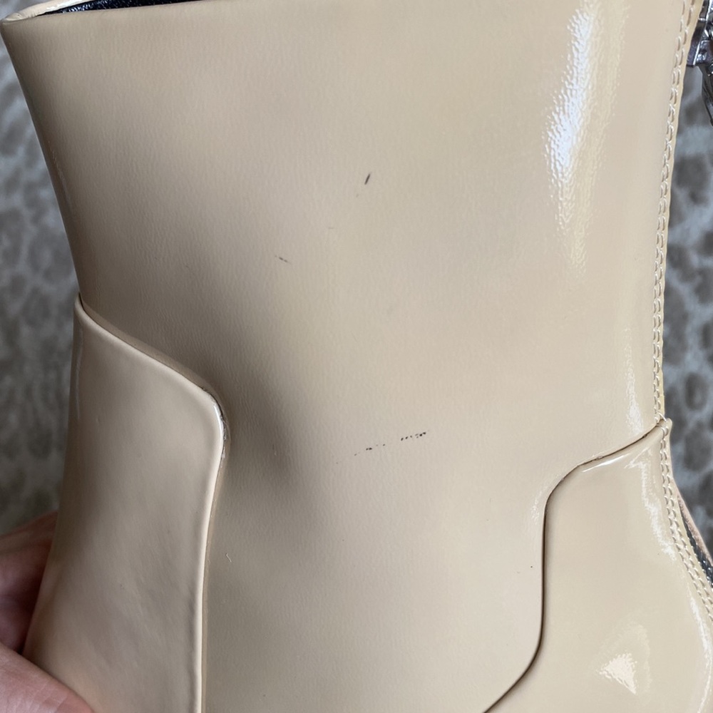 rag & bone tan/cream ankle boots - Picture 12 of 16